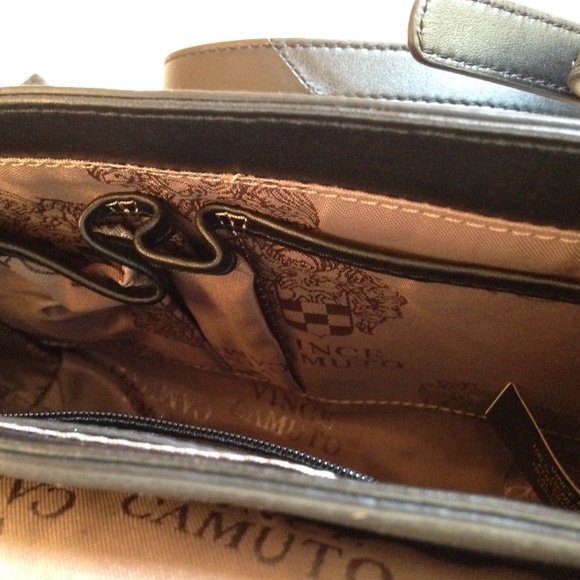 VINCE CAMUTO -Max -Leather/Calf Hair Crossbody - NEW with Tag - Picture 6 of 8